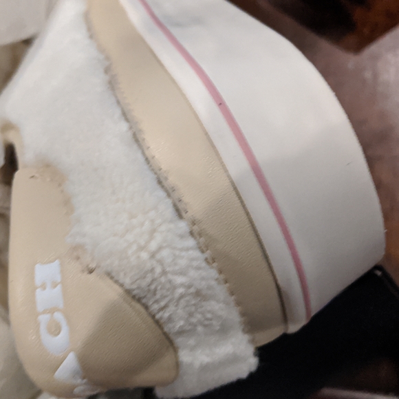 Coach City Sole Shearling Sneakers Natural Chalk Size 10 New in Box ❤️ - Picture 5 of 7